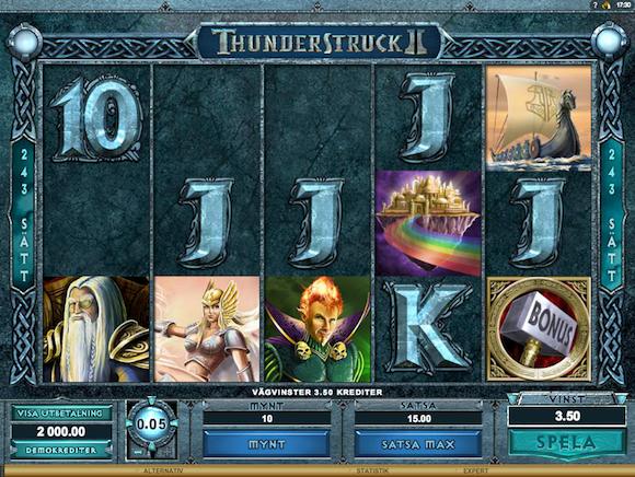 thunderstruck II video slot